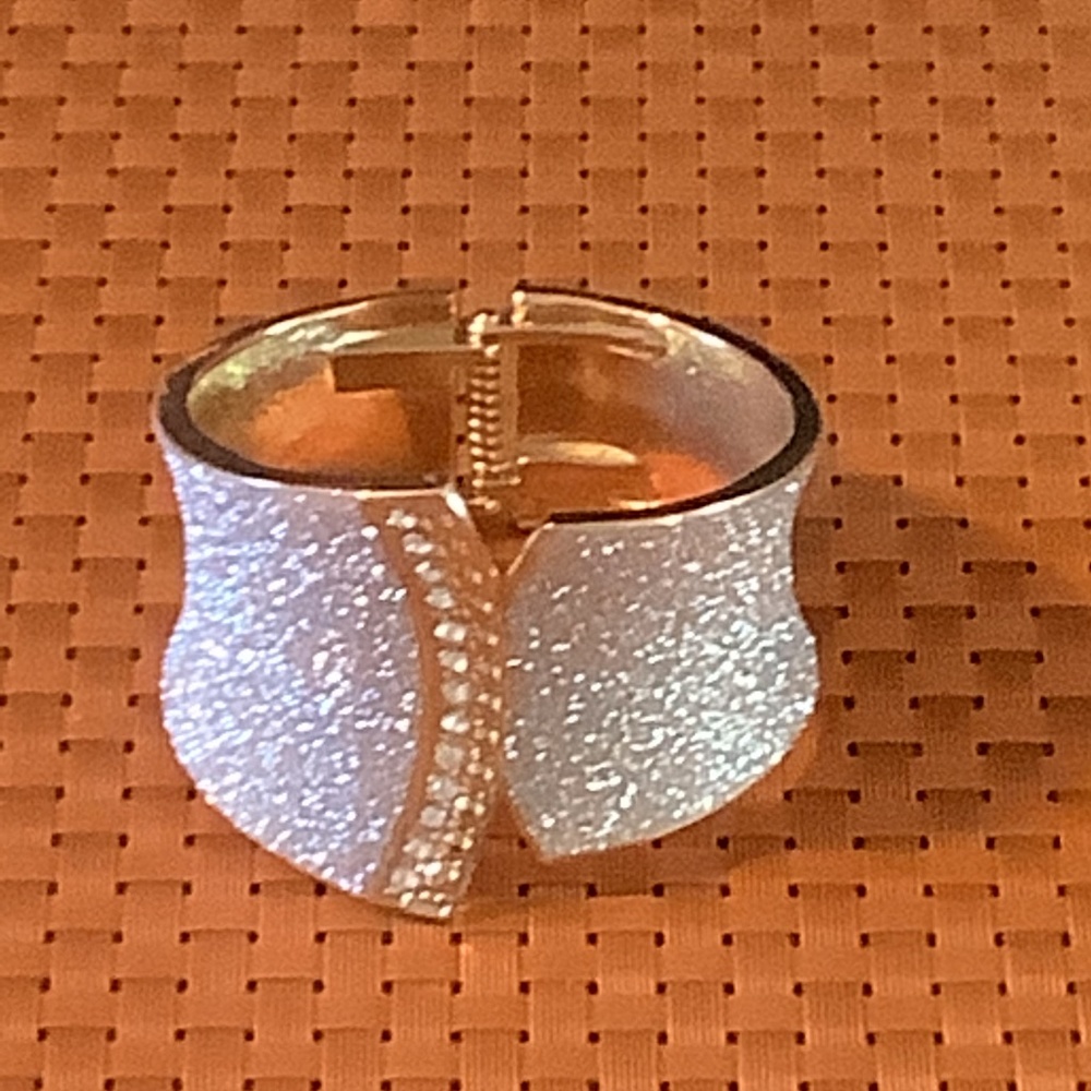 Glitter Cuff Bracelet